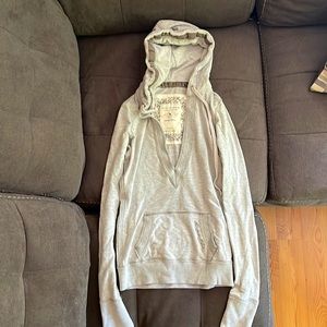 VINTAGE Abercrombie V Neck Hoodie